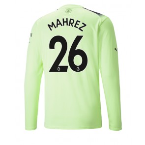Manchester City Riyad Mahrez #26 Tredje Tröja 2022-23 Långärmad